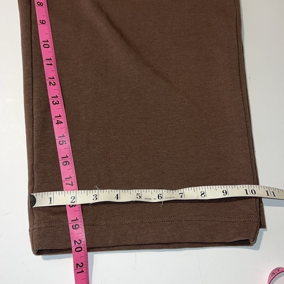 Purejill Womens Pima Cotten Blend Wide leg Capri Pants Size Large - Picture 8 of 12